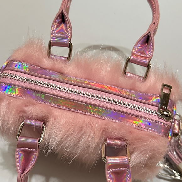DOLLSKILL SUGAR THRILLZ BERRY SHAGADELIC MINI CROSSBODY PURSE - Picture 4 of 11